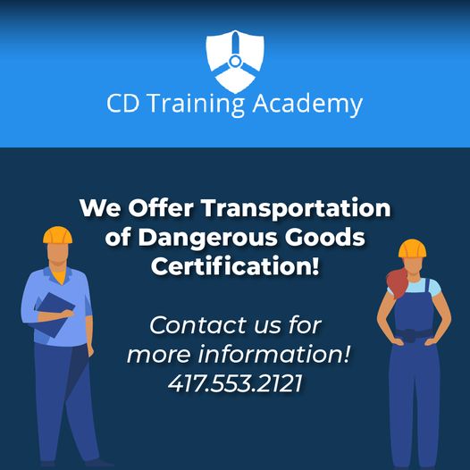 CDTA Transportation of DG Certification